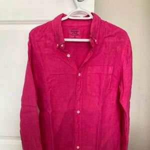 Abercrombie & Fitch 100% linen men’s shirt